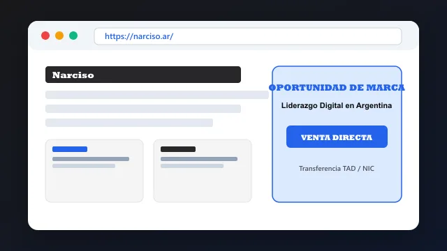 Modelo de aplicación comercial y proyectos digitales para narciso.ar
